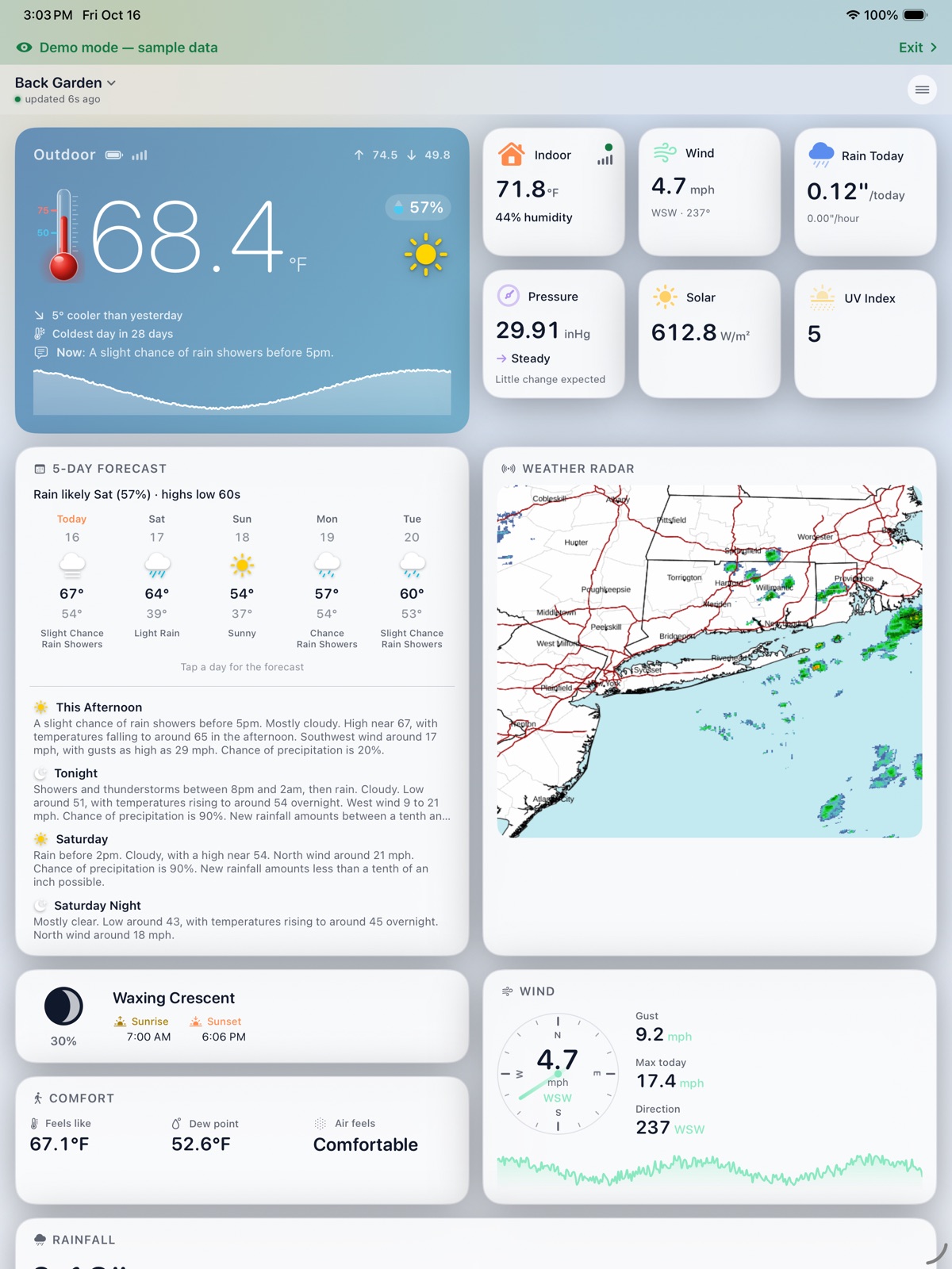 iPad two-column layout